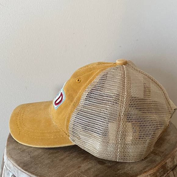 Blessed Embroidered Patch Tan and Cream Women's Trucker SnapBack Hat - Picture 4 of 9